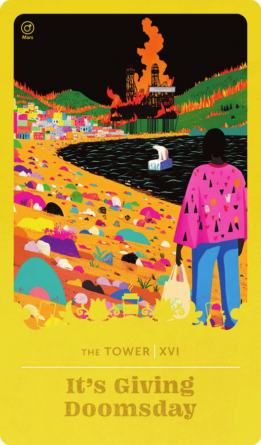 Doomsday — The Tower (Gen Z Tarot)