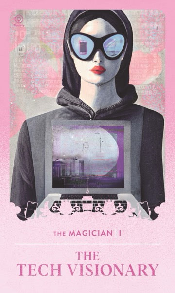 The Tech Visionary tarot card