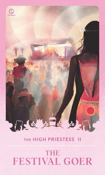 The Festival Goer tarot card