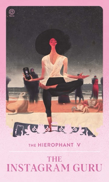 The Instagram Guru tarot card