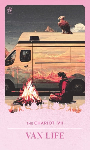 Van Life tarot card