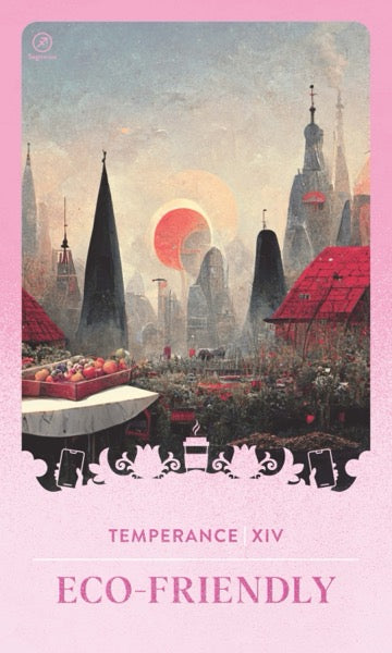 Eco-Friendly tarot card