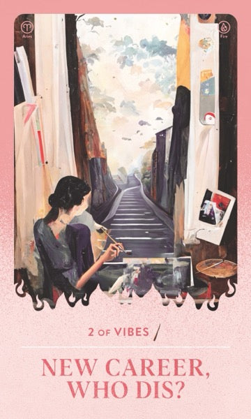 New Career, Who Dis? tarot card