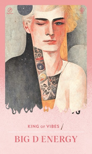 Big D Energy tarot card