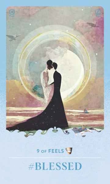 #Blessed tarot card