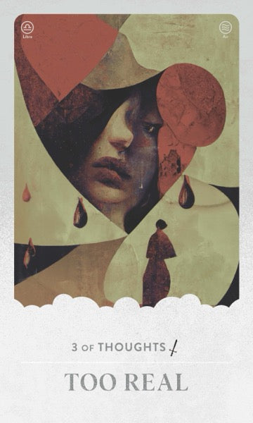 Too Real tarot card