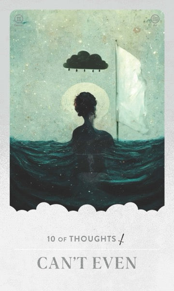 Can’t Even tarot card