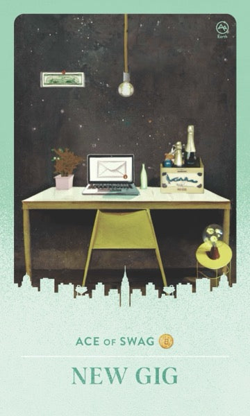 New Gig tarot card