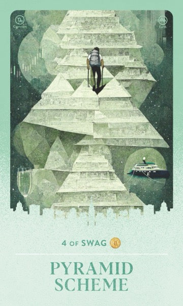 Pyramid Scheme tarot card