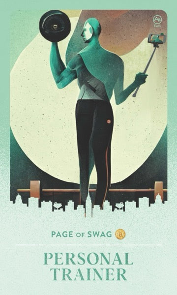 Personal Trainer tarot card