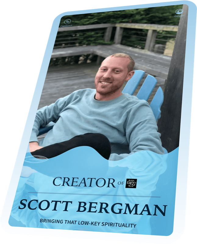 Scott Bergman, creator of Millennial Tarot